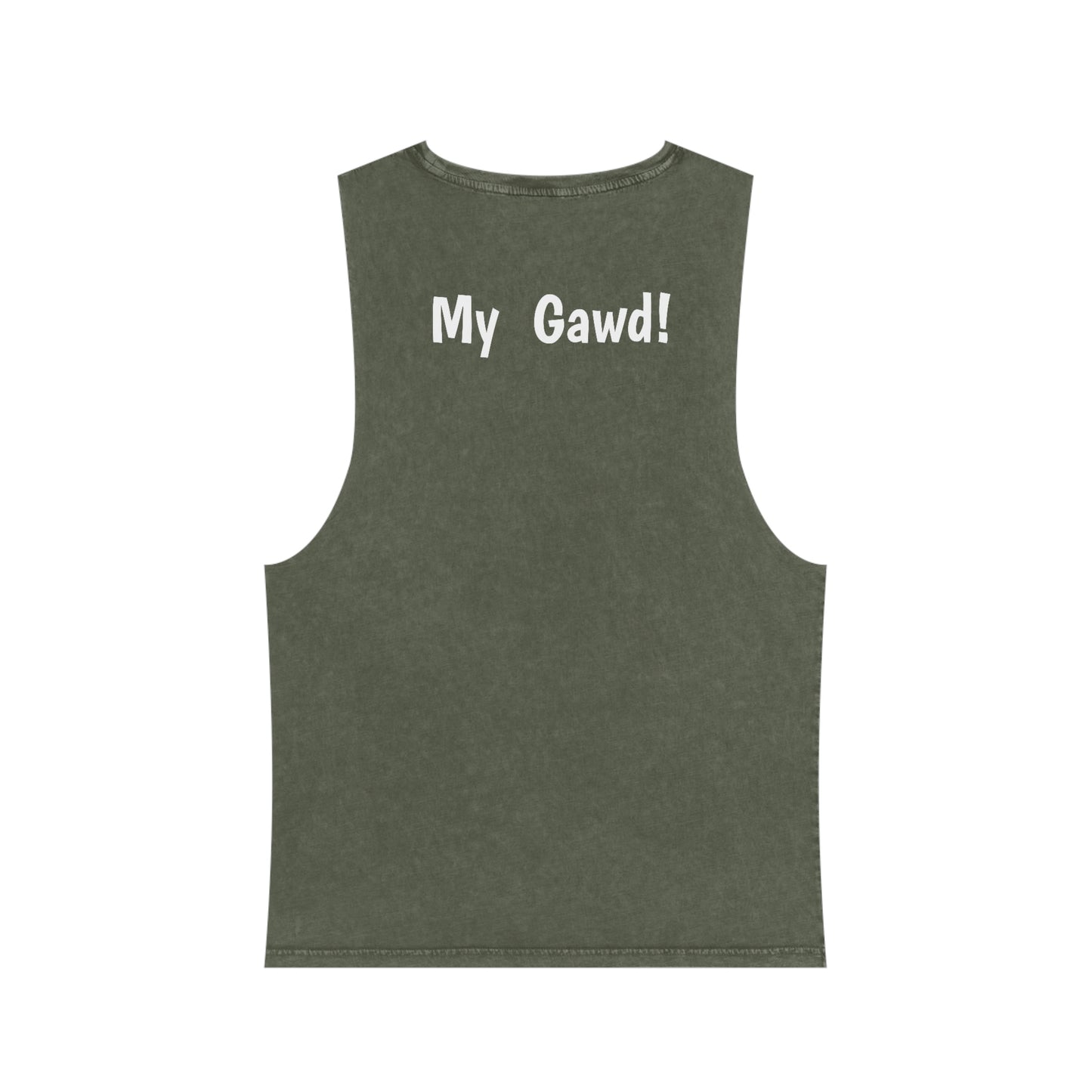 Face Card Unisex Stonewash Tank Top