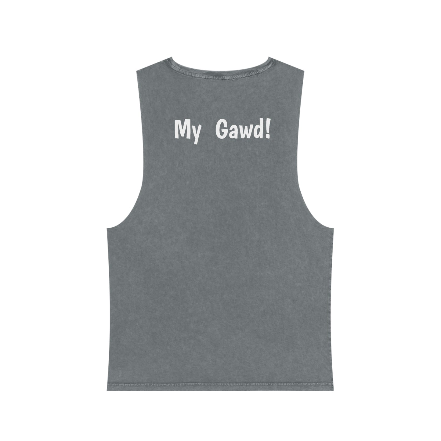 Face Card Unisex Stonewash Tank Top