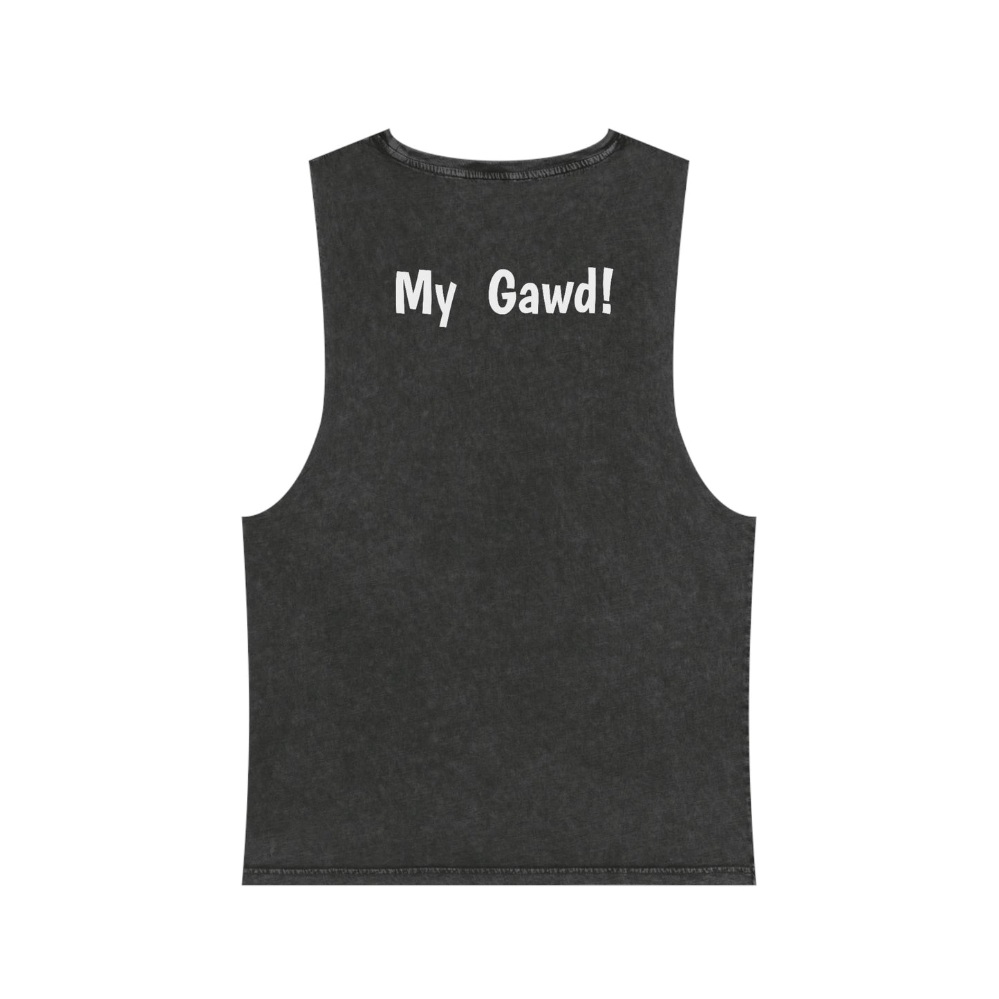 Face Card Unisex Stonewash Tank Top